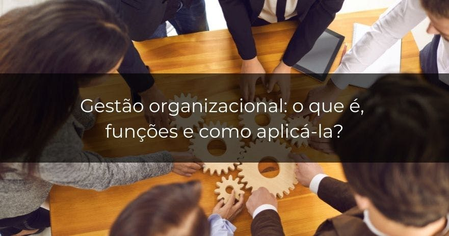 Gestão organizacional: o que é, funções e como aplicá-la?