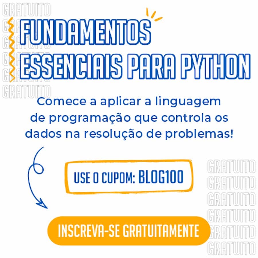 Fundamentos Essenciais para Python, Se inscreva!